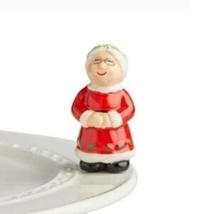 Nora Fleming Mrs Claus mini A240 retired, new